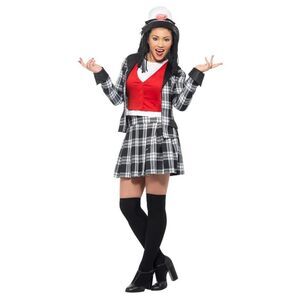 Clueless Womens/Ladies Dionne Halloween Costume / Black/White